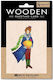 Greeting Card Birthday Wooden 16.2x11.4cm