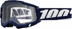 100% Motocross-Schutzbrille