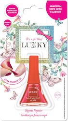 Lukky Cosmetics Toys Confetti Series Red Plain Children's Nail Polish Red