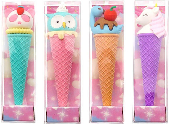 QiHao Eraser for Pencil and Pen (Μiscellaneous Designs/Colors) 1pcs