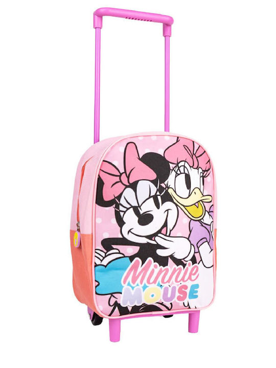 Cerda Minnie Mouse Ghiozdan Școlar Troler Școala Primară Roz