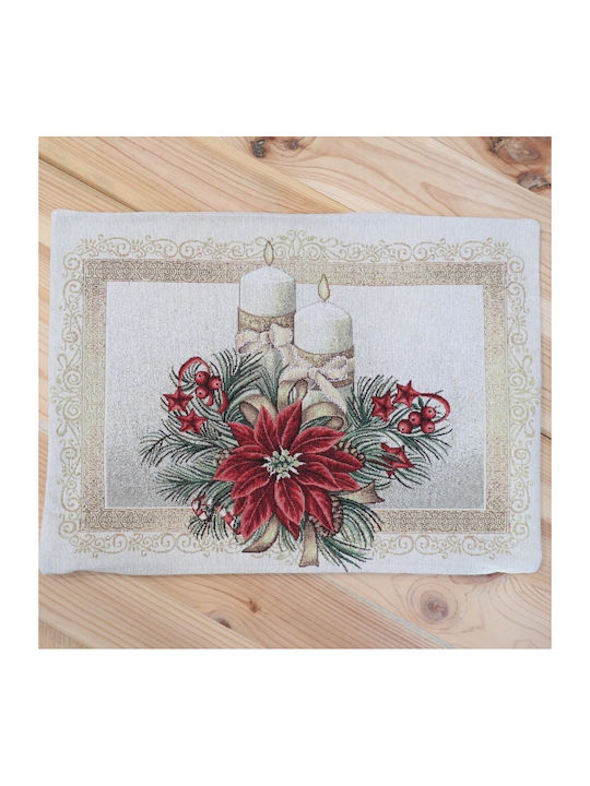 Christmas Fabric Placemats Ornament L50xW35cm