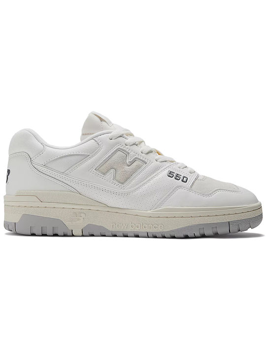New Balance 550 Ανδρικά Sneakers Λευκά