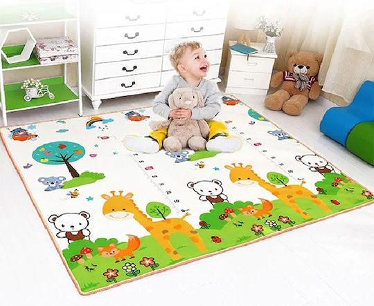 Zoo Activity Mat Multicolor 190x180cm Thickness 8mm