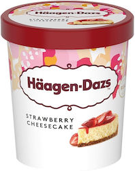 Haagen-Dazs Παγωτό Strawberry Cheesecake 400gr (460ml)