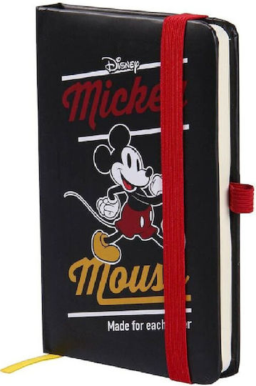 Cerda Mickey Notebook A6 with Elastic and Pen Holder Multicolour