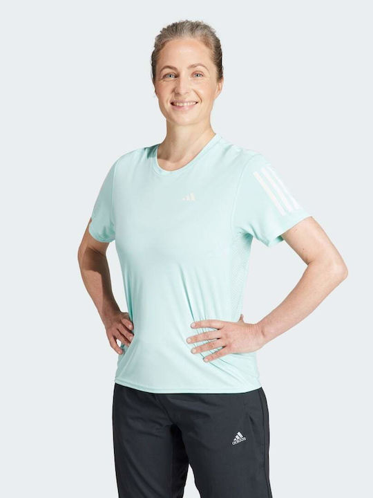 Adidas Own Femeie Sport Tricou Turcoaz