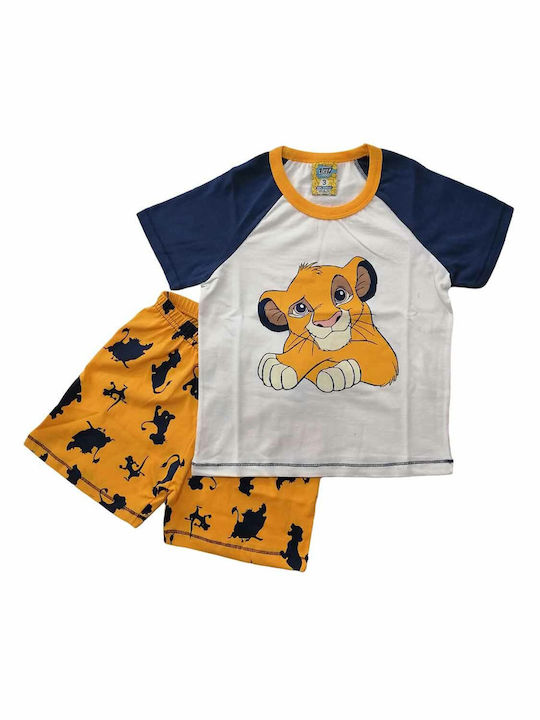 Like Kids Set with Shorts Summer 2pcs Yellow