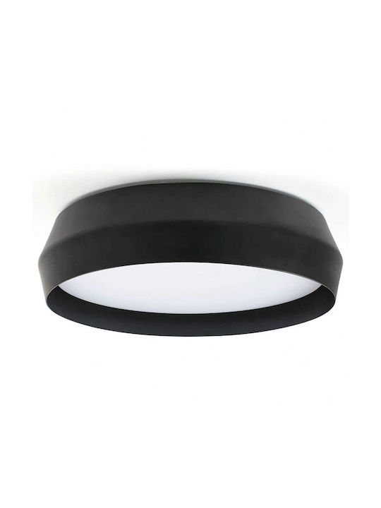 Faro Barcelona Shoku Ceiling Light with Integrated LED 35pcs Black