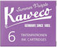 Kaweco 6 Пълнители За Химикалки За Маркерна Дъска Лилави 1ml