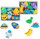 Aristo Eraser for Pencil and Pen Dino & Space (Μiscellaneous Designs/Colors) 6pcs