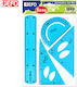 Efo Plastic Transparent Set 20cm