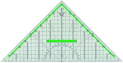 M+R Geometrisches Dreieck 32cm