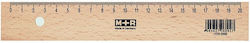 M+R Wooden Ruler 20cm