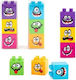 Trendhaus Eraser for Pencil and Pen Monster (Μiscellaneous colours) 1pcs