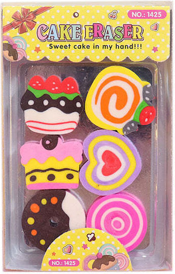 One & Only Baby Сет Гуми за Молив Cake 6бр