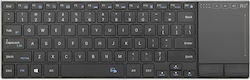 Riitek K22 Fără fir Tastatură cu touchpad UK