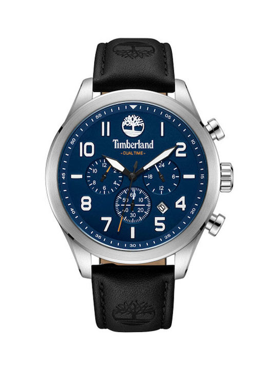 Timberland Watch Battery with Black Leather Strap