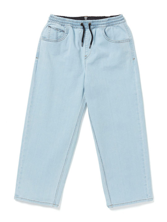 Volcom Boys Fabric Denim Trouser Blue