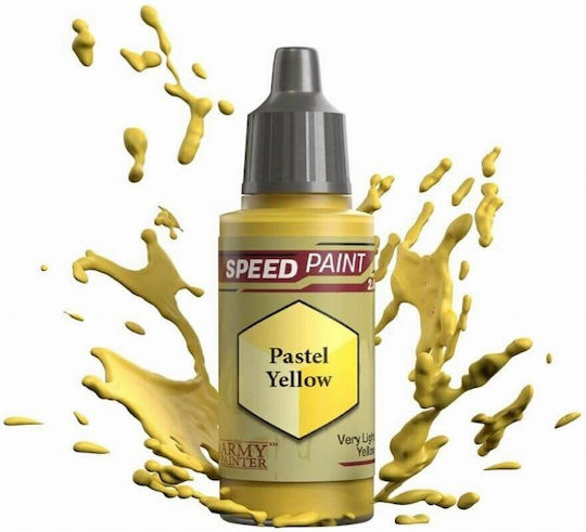 The Army Painter Speedpaint Modellbau Farbe Pastel Yellow 18ml