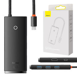 Baseus Lite USB-C Докинг станция с HDMI 4K PD Baseus Lite USB-C Докинг станция с HDMI 4K PD