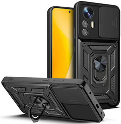 Bodycell Slide Cover Μαύρη (Xiaomi 12 Lite)