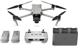 DJI Air 3 Drone 5.8 GHz with Camera 4K 60fps HDR and Controller, Compatible with Smartphone Fly More Combo (DJI RC-N2)