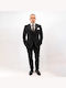 Guy Laroche Men's Suit with Vest Black