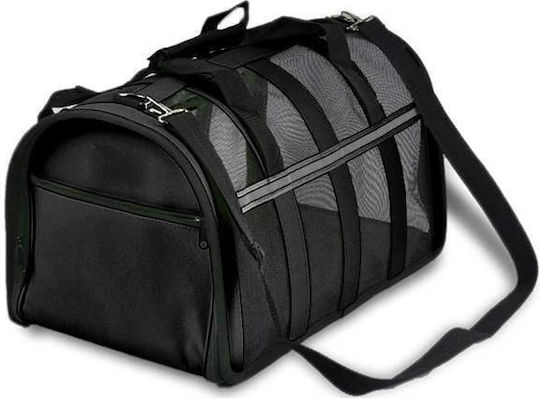 Denik Pets Umhängetasche für Hunde / Katzen Schwarz L49xB28xH27cm.