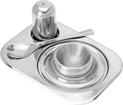 Σετ Eierbecher Inox Silber 1pcs