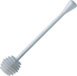 Plastic Honey Spoon White