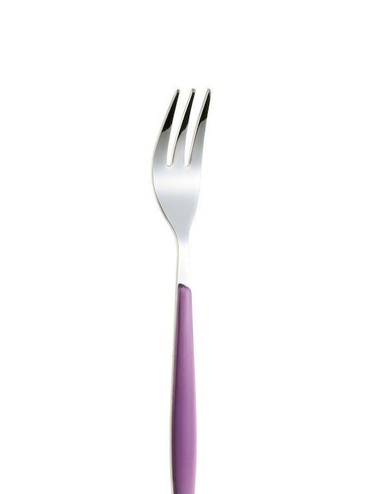 Inox Fruit/Dessert Fork Purple