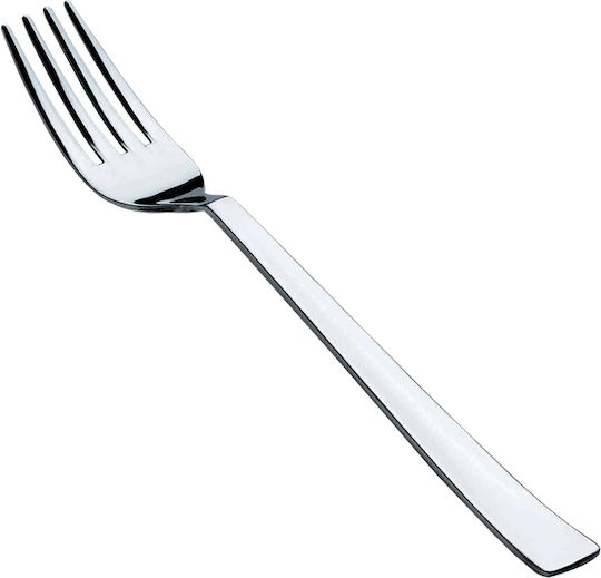 Salvinelli Metallic Fruit/Dessert Fork Set Silver 17.5cm 12pcs