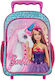 Barbie School Bag Trolley Elementary, Elementary in Pink color