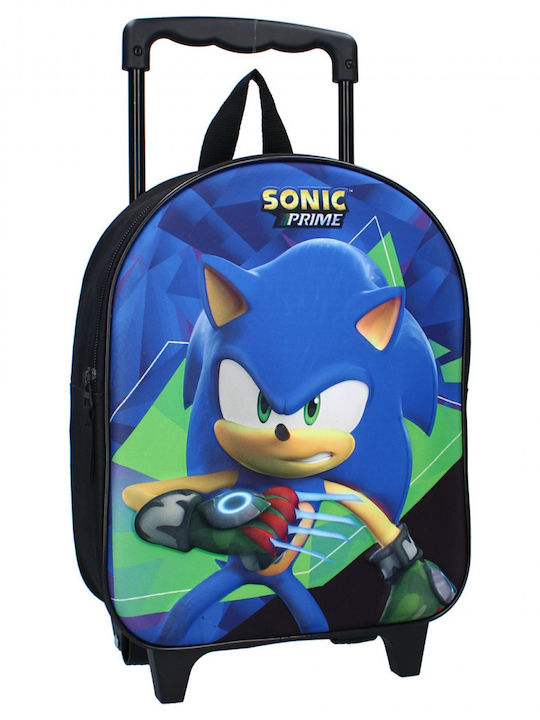 Sonic School Bag Trolley Elementary, Elementary in Blue color