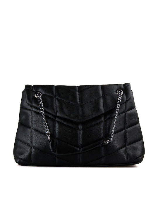 Women's Black Shoulder Bag