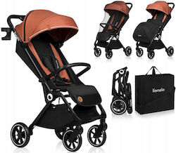 Lionelo Cloe Baby Stroller Suitable from 6+ Months Brown Rust