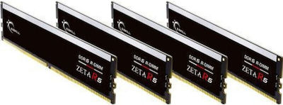 G.Skill Zeta R5 XMP 64GB DDR5 RAM mit 4 Modulen (4x16GB) und Geschwindigkeit 6400 für Schreibtisch