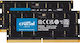 Crucial DDR5 96GB RAM with 2x48GB Modules and Speed 5600 for Laptop