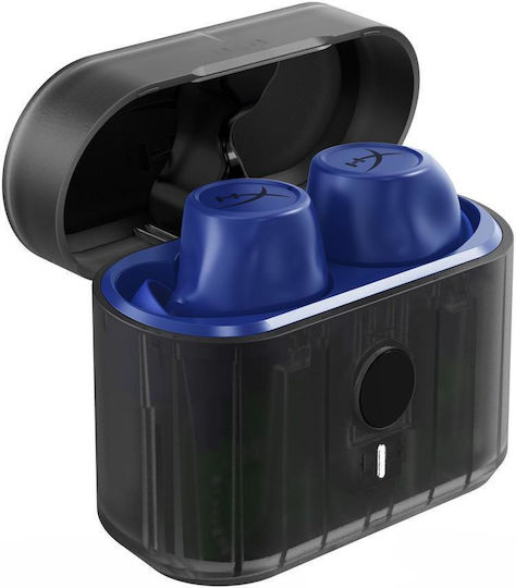 HyperX Cirro In-ear Bluetooth Handsfree Căști cu Rezistență la Transpirație și Carcasă de Încărcare Albastru