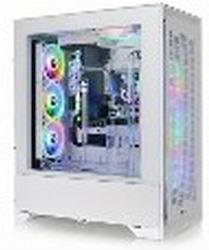 Thermaltake CTE T500 Air Snow Gaming Full Tower Computer Case with Window Panel White