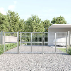 vidaXL Metallisches Gartentor 4x1,75m