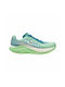 Mach X Sport Shoes Running Ocean Mist / Lime Glow