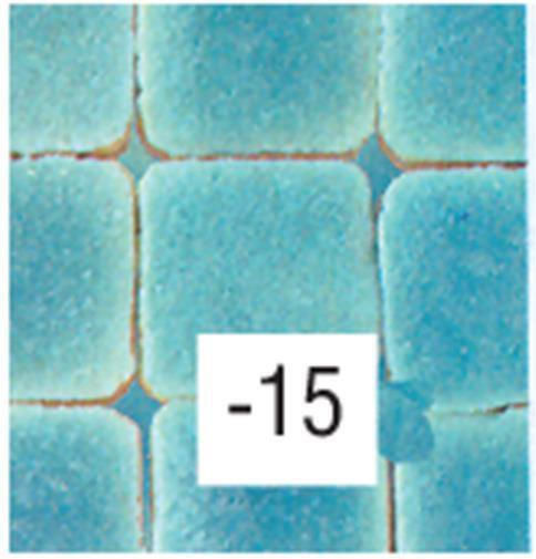 Next Piatră Decorativă Ceramică pentru Materiale pentru Creații DIY Turcoaz 100 Bucăți 22136-15BB-2