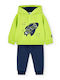 Boboli Kids Sweatpants Set Green 2pcs