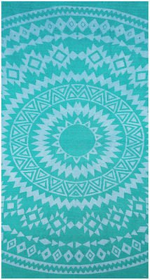 Family Enterprise Beach Towel Cotton Turquoise 170x90cm.