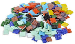 Ψηφίδες Glass Mosaic 10x10x4mm 250gr Ανάμικτες Αποχρώσεις