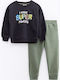 Kinder Sweatpants Set - Jogginganzug Gray 2Stück