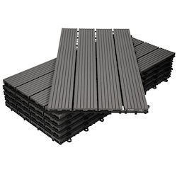 ECD Germany Terrassendiele für Gartenboden aus ...
