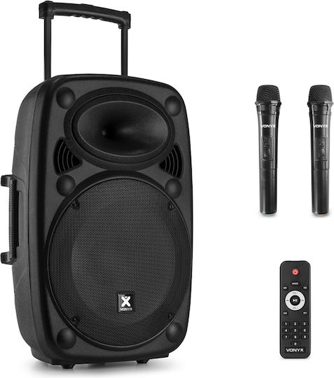 Vonyx Караоке Система с Безжични Микрофони Verve 46 174.034 Черен